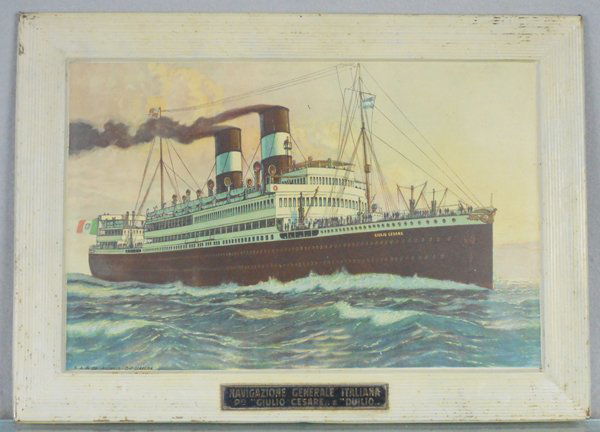GUILIO CESARE SHIP SIGN (1 of 1)