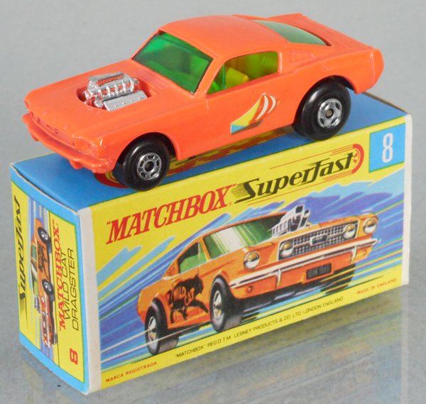 MATCHBOX SUPERFAST 8B14 WILDCAT DRAGSTER (1 of 1)