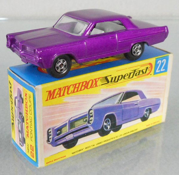 MATCHBOX SUPERFAST 22A2 PONTIAC GRAND PRIX (1 of 1)