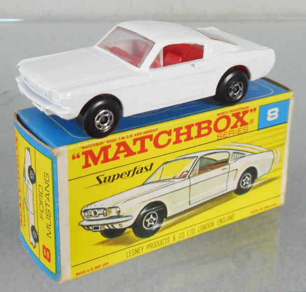 MATCHBOX SUPERFAST 8A1 FORD MUSTANG FASTBACK (1 of 1)
