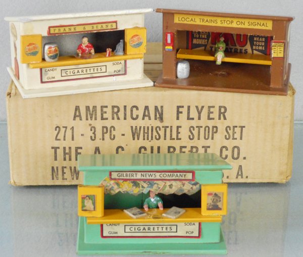 AMERICAN FLYER 271 WHISTLE STOP SET (1 of 1)
