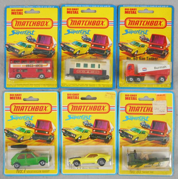 6 MATCHBOX SUPERFASTS (1 of 1)