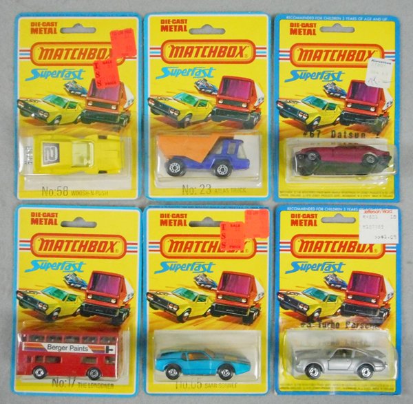 6 MATCHBOX SUPERFASTS (1 of 1)