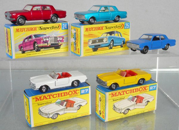 5 MATCHBOX SUPERFAST AUTOS (1 of 1)