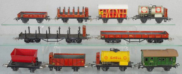 10 MARKLIN FREIGHT CARS (1 of 1)