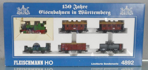 FLEISCHMANN 4892 150TH ANNIV. TRAIN SET (1 of 1)