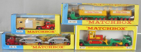 4 MATCHBOX KING SIZE VEHICLES (1 of 1)