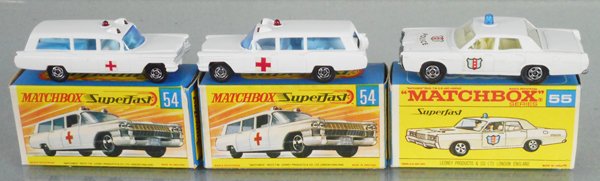 3 MATCHBOX SUPERFAST SERVICE VEHICLES (1 of 1)