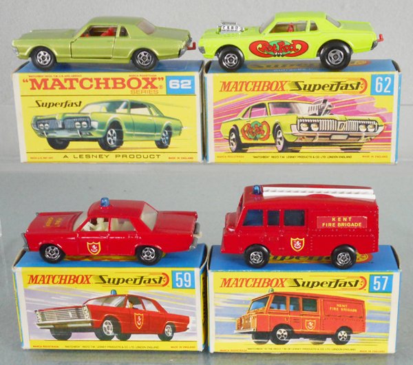 4 MATCHBOX SUPERFAST VEHICLES (1 of 1)