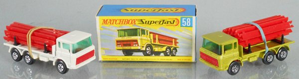 2 MATCHBOX SUPERFAST DAF GIRDER TRUCKS (1 of 1)