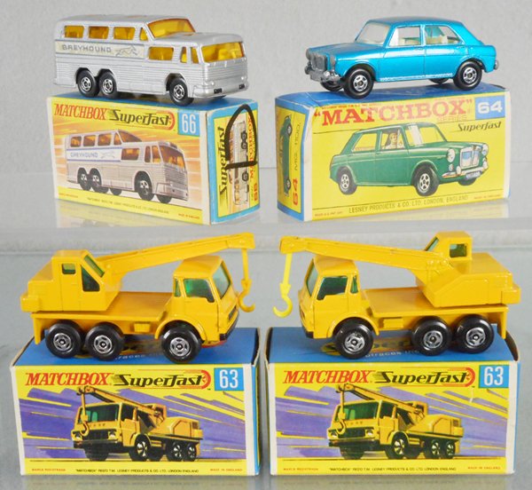 4 MATCHBOX SUPERFAST VEHICLES (1 of 1)