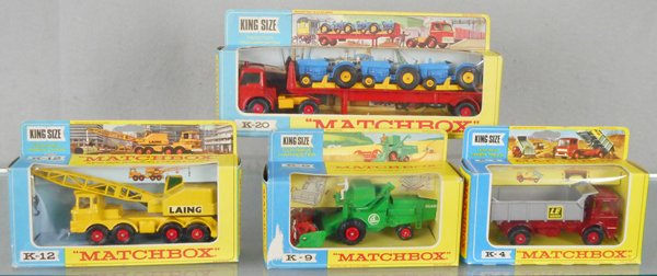 4 MATCHBOX KING SIZE VEHICLES (1 of 1)