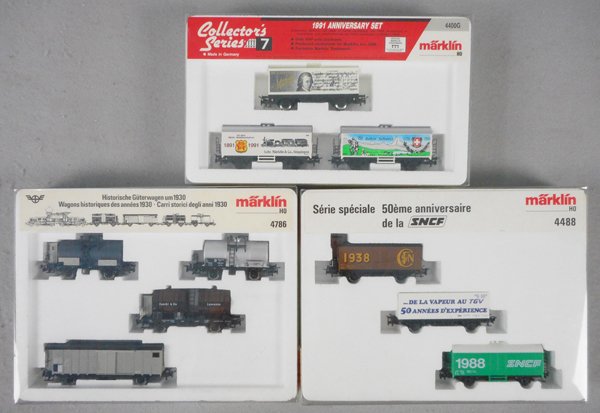3 MARKLIN CAR SETS (1 of 1)