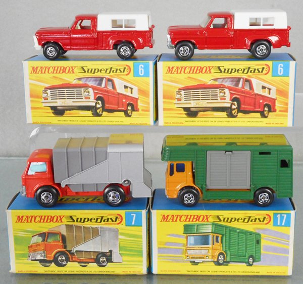 4 MATCHBOX SUPERFASTS (1 of 1)