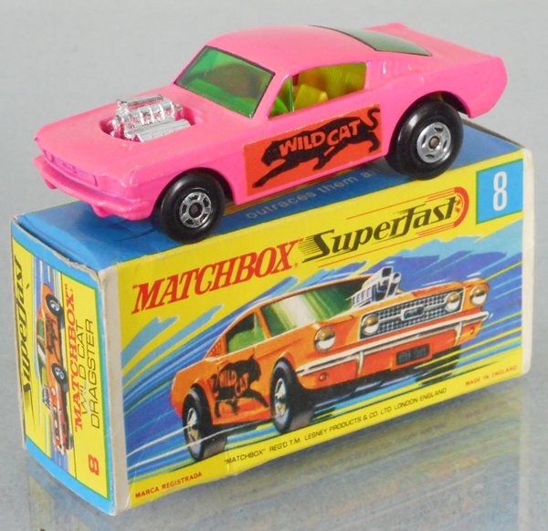 MATCHBOX SUPERFAST 8B2 WILDCAR DRAGSTER (1 of 1)