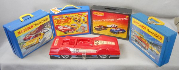5 MATCHBOX CAR CARRYING CASES (1 of 1)
