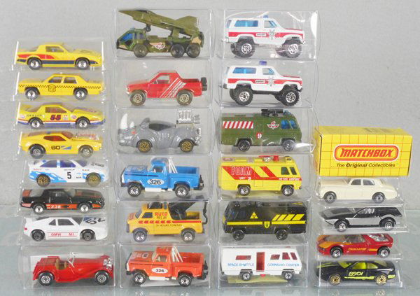 24 MATCHBOX VEHICLES (1 of 1)