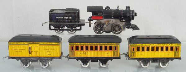AMERICAN FLYER NORTHWESTERN TRAIN SET (1 of 1)