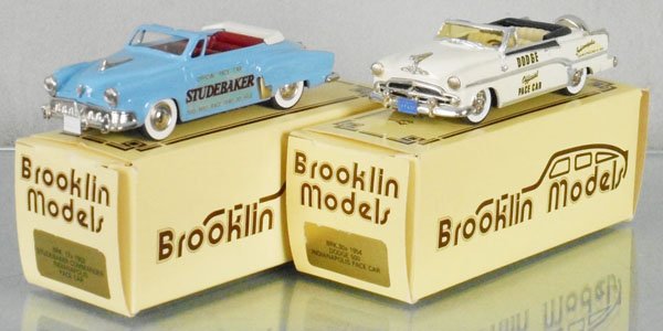 2 BROOKLIN MODELS PACE CARS (1 of 1)