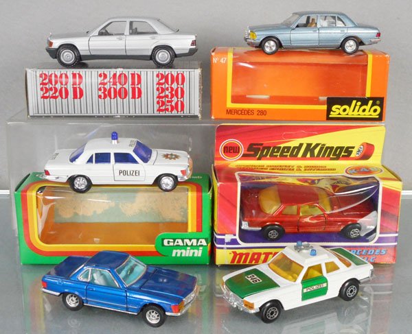 6 MERCEDES BENZ MODELS (1 of 1)