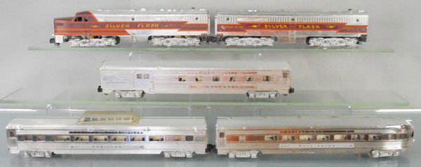 AMERICAN FLYER 5469 SILVER FLASH TRAIN SET (1 of 1)