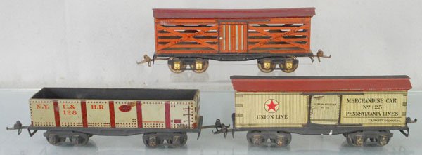 3 IVES FREIGHT CARS (1 of 1)