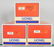 3 LIONEL OVERSTAMPED BOX CAR SETS