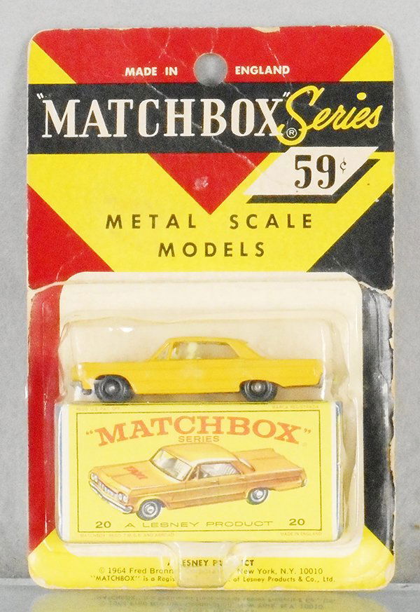 MATCHBOX 20C6 CHEVROLET IMPALA TAXI CAB (1 of 1)