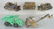 5 CONSTRUCTION EQUIPMENT DESK PIECES