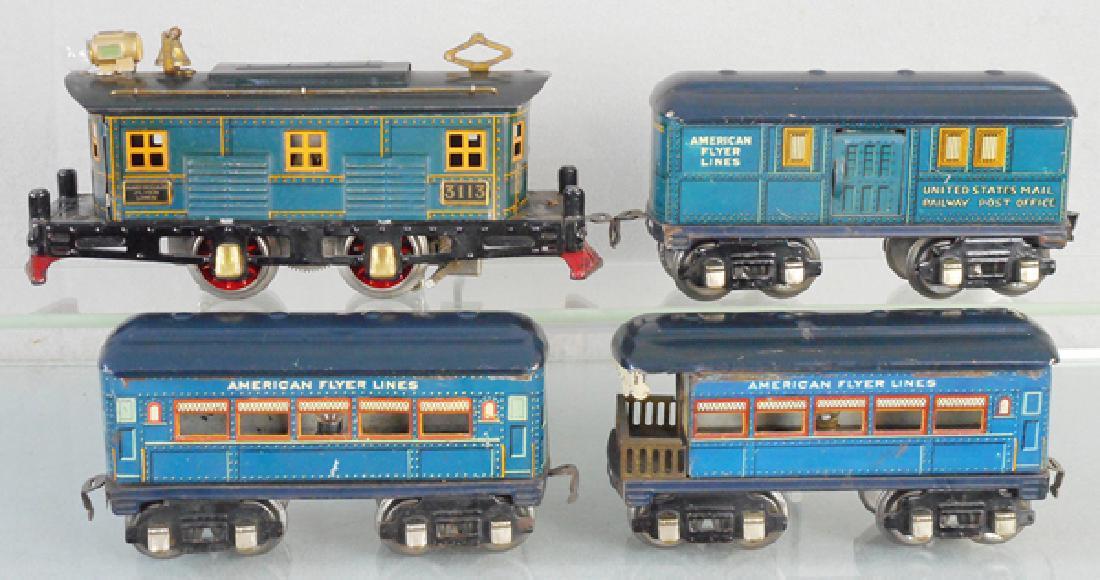 AMERICAN FLYER BLUEBIRD TRAIN SET (1 of 1)