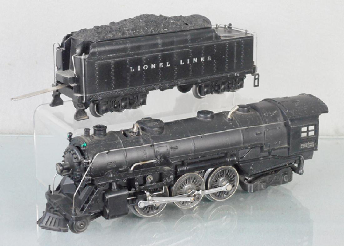 LIONEL 226E LOCO & 2426W TENDER: O ga, tender restored, C7-8.