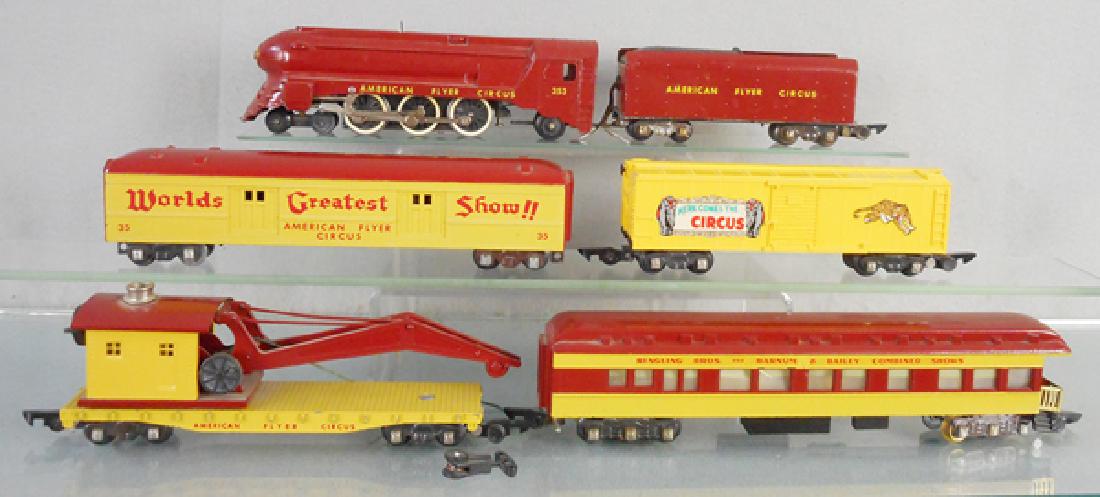AMERICAN FLYER CIRCUS TRAIN SET