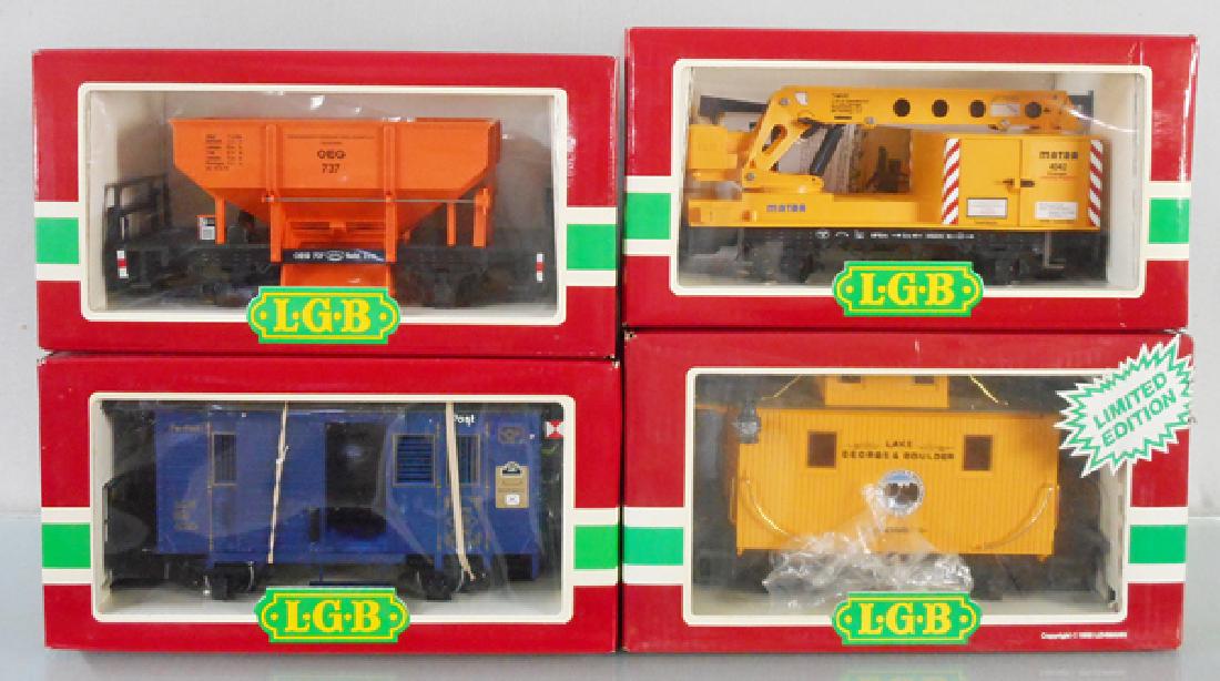 4 LGB FREIGHT CARS (1 of 1)