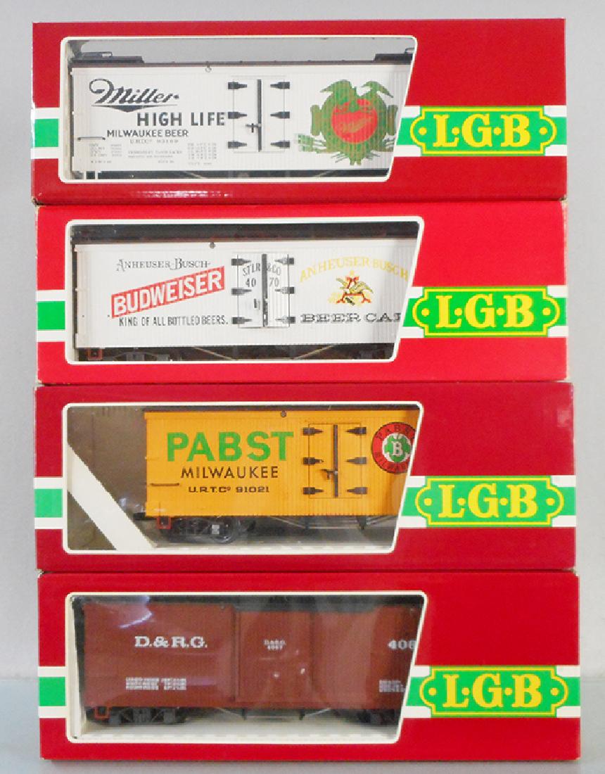4 LGB BOX CARS (1 of 1)