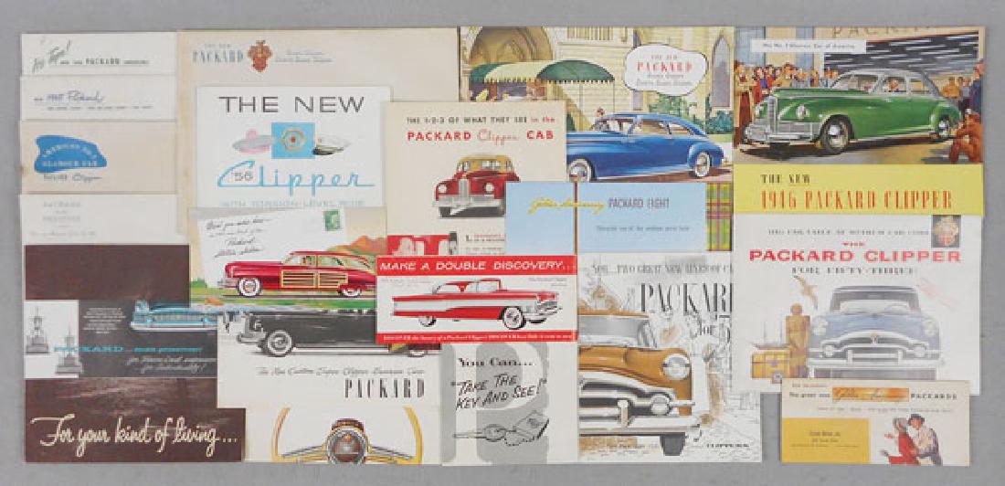 20 PACKARD CAR BROCHURES (1 of 1)