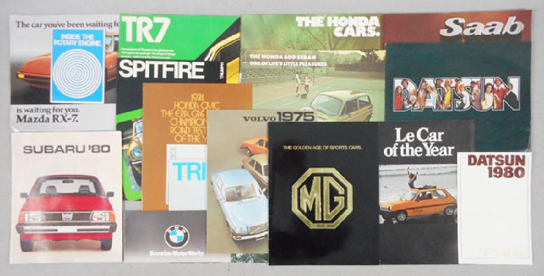 51 IMPORT CAR BROCHURES (1 of 1)
