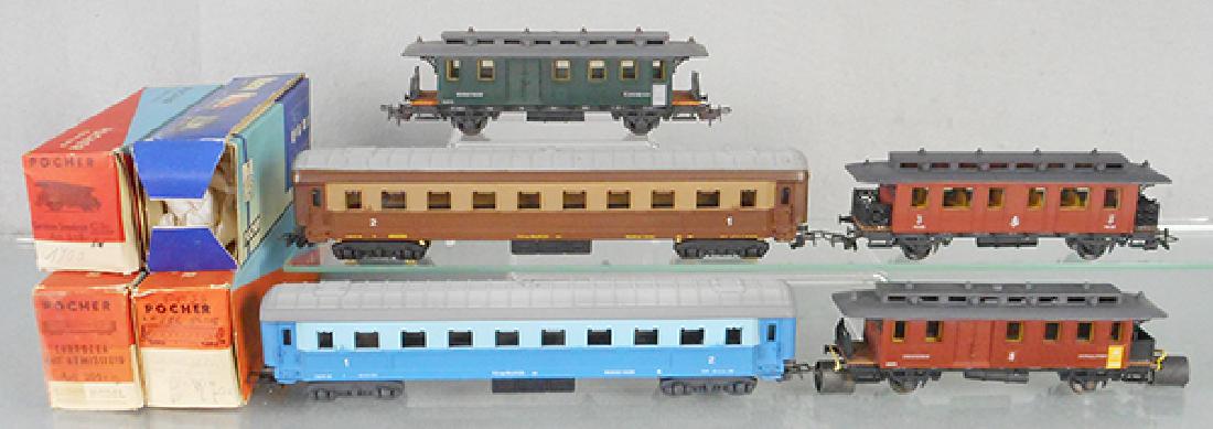 5 POCHER PASSENGER COACHES (1 of 1)