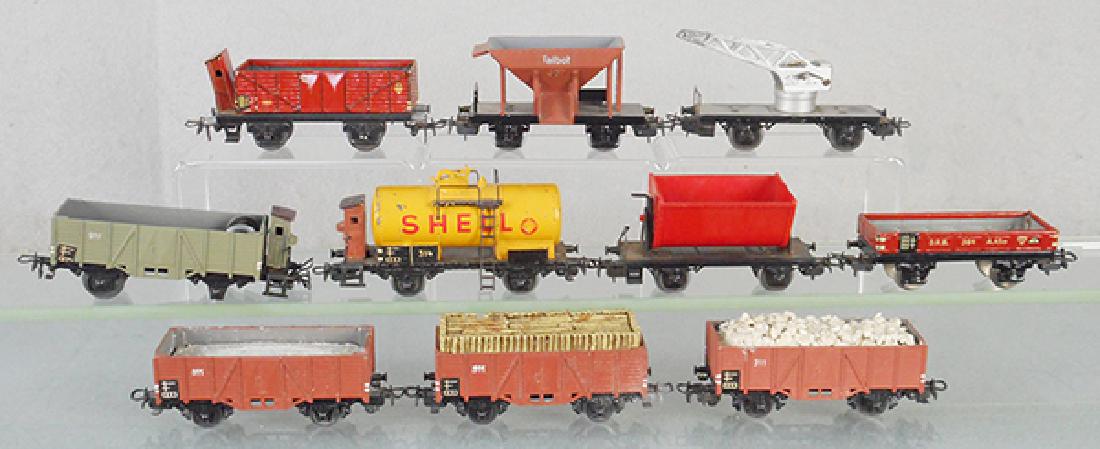 10 MARKLIN FREIGHT CARS (1 of 1)