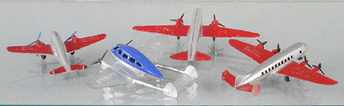 4 TOOTSIETOY AIRPLANES (1 of 1)