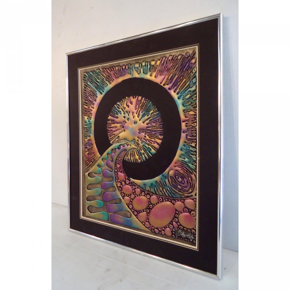 Signed Vintage Abstract Wall Art (1 of 6)
