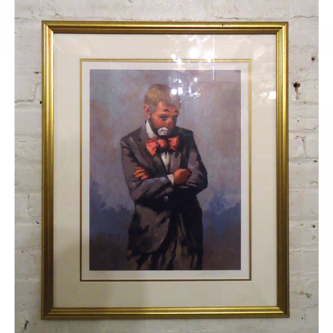 Vintage Style Clown Wall Print (1 of 4)