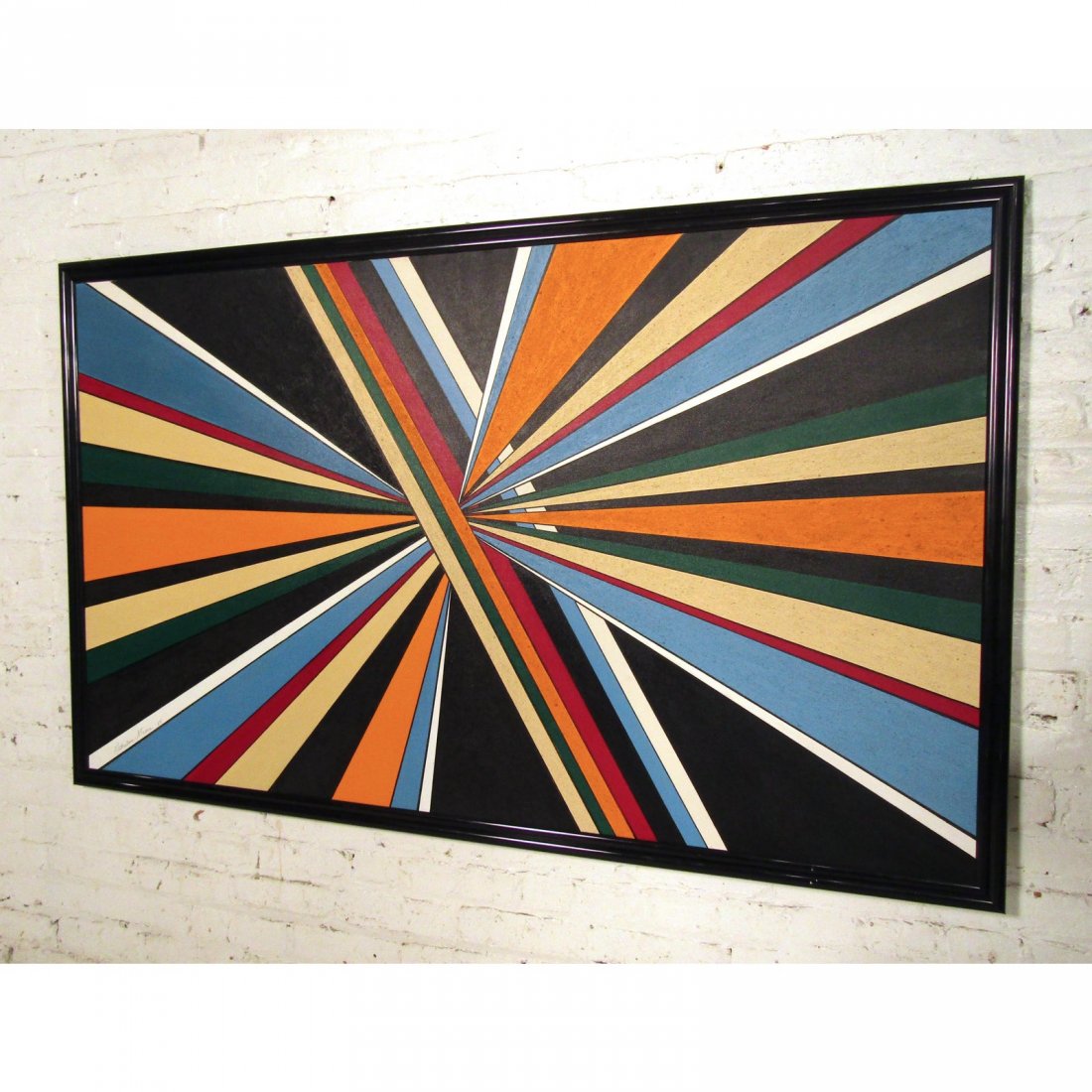 Signed Mid-Century Modern Painting by Kathaleen Moore (1 of 4)