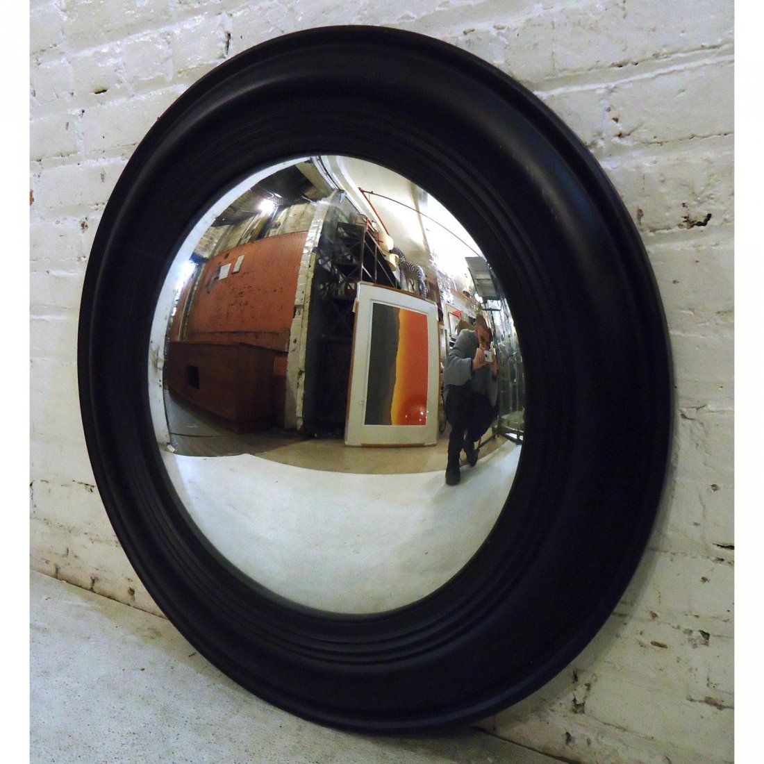 Vintage Style Black Mirror (1 of 3)