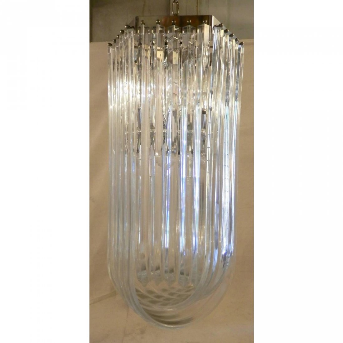 Beautiful Mid-Century Modern Lucite Chandelier (1 of 4)