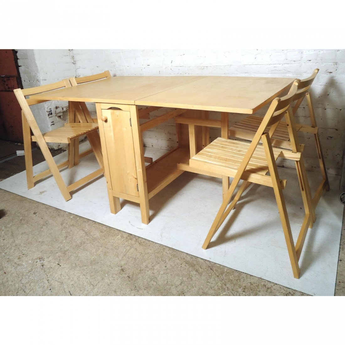 Mid-Century Modern Drop Leaf Table (1 of 4)