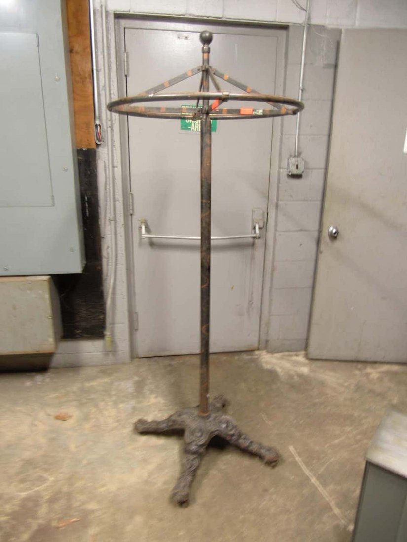 1 - Industrial Vintage Storefront Clothing Rack (1 of 3)
