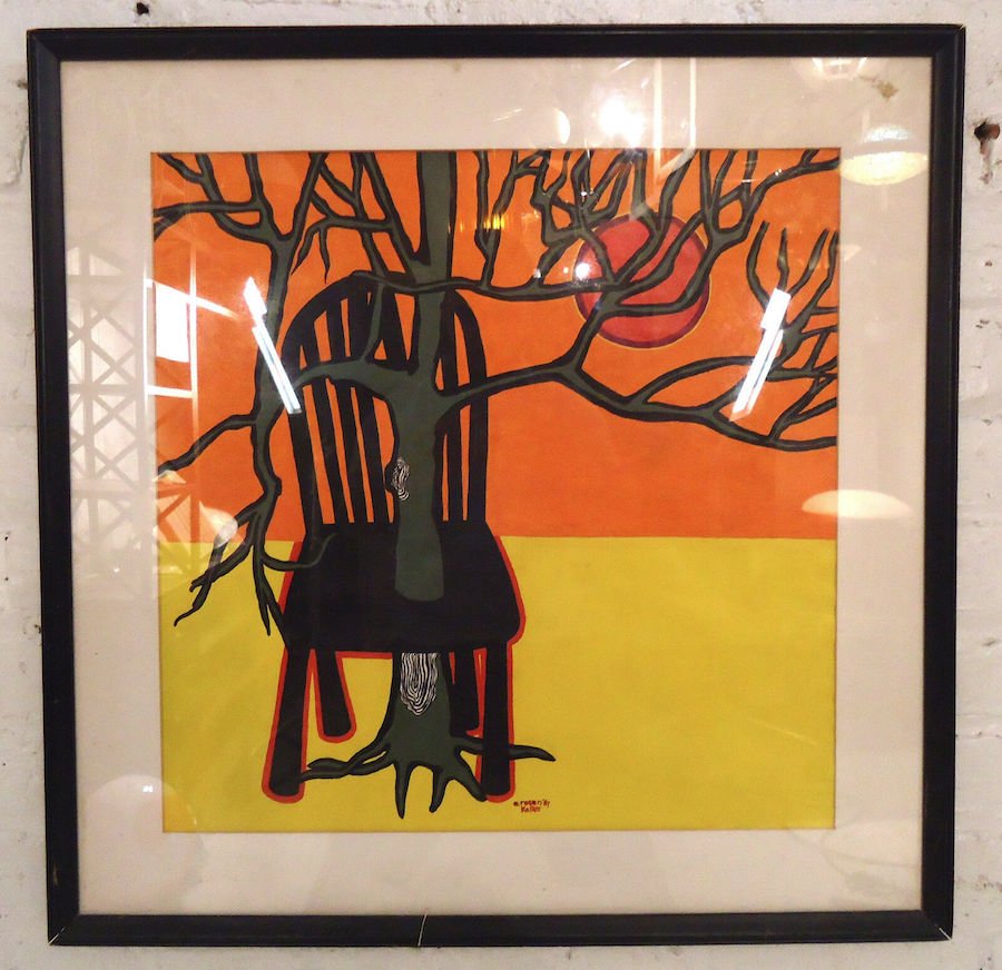 Mid-Century Modern Oil Painting Signed by Artist (1 of 4)