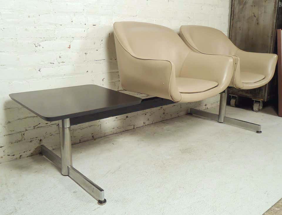 Midcentury Airport Bench Seating (1 of 5)