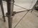 Metal Console Table with Beveled Glass - 3