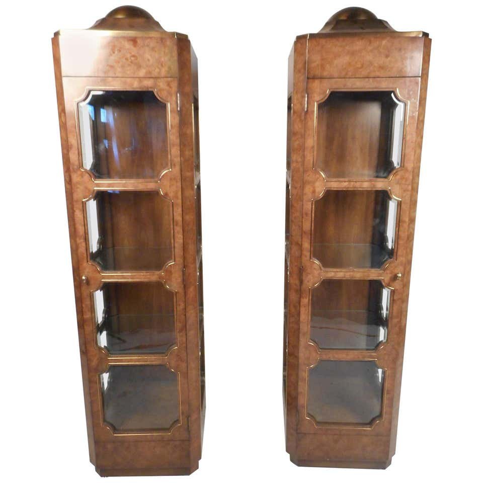 Pair of Midcentury Curios by Mastercraft (1 of 8)